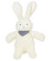 Unisex baby musical rabbit comforter MARSHMALLOW white