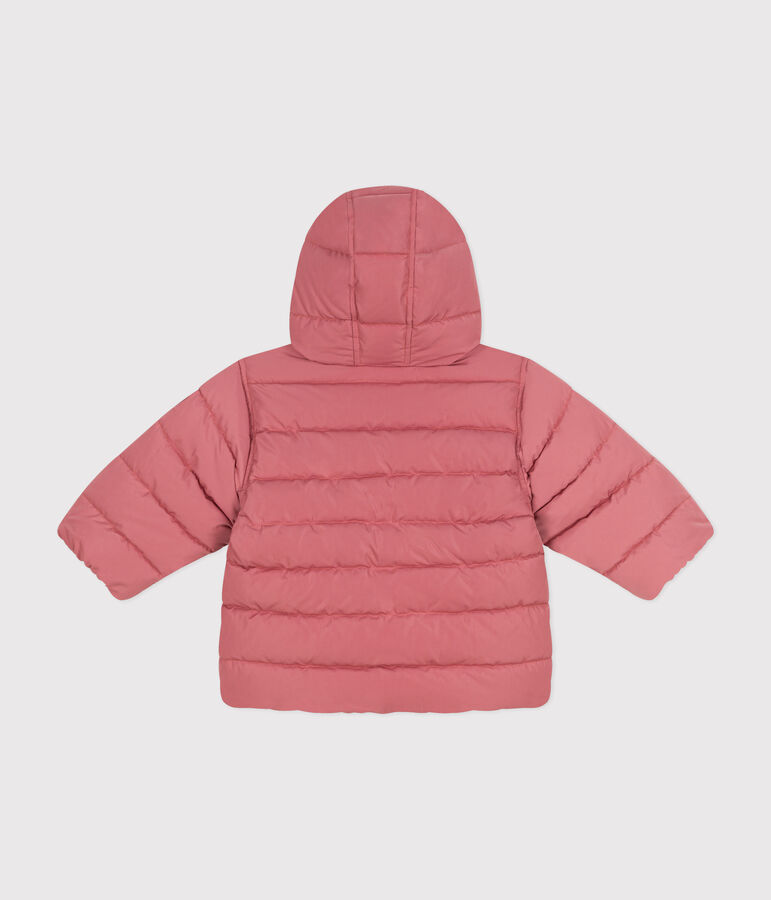 Babies' Fleece Lined Puffer Jacket pink
