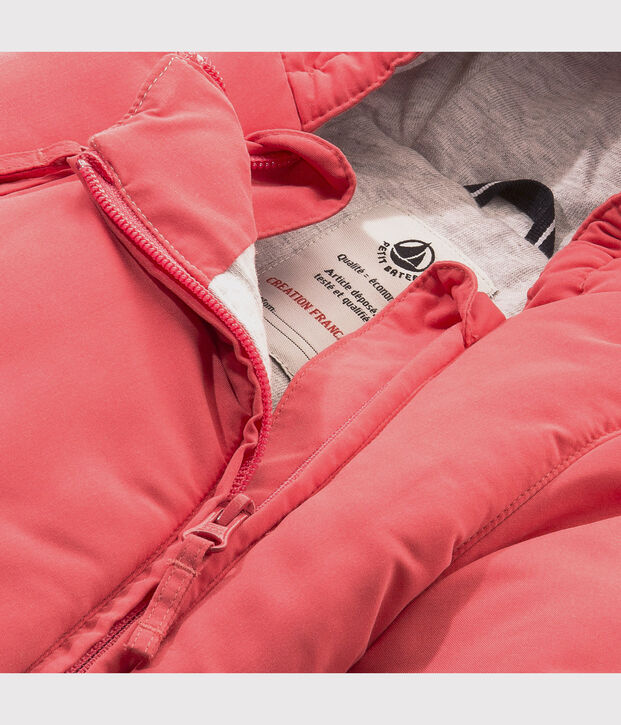 Babies' Unisex Microfibre Snowsuit pink