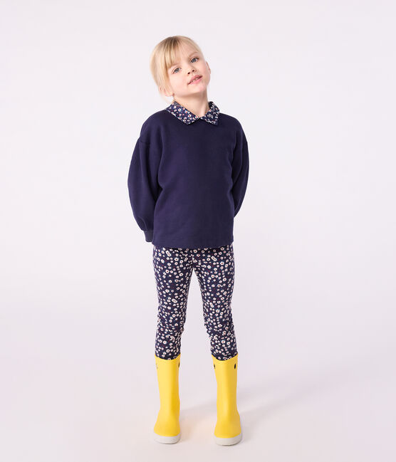 Children's plain cotton sweatshirt SOIR