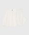 Children's polka dot printed cotton pyjamas MARSHMALLOW white/MULTICO white