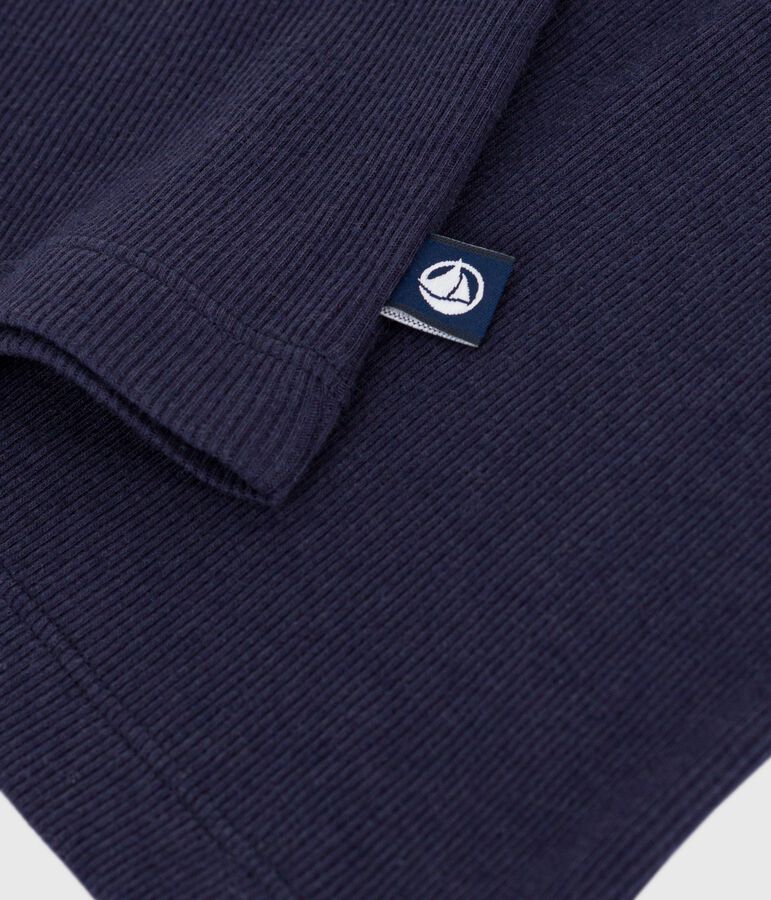 Women's lightweight wool and cotton blend tank top blue