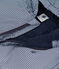 Children's unisex recycled polyester warm windbreaker SMOKING blue/MARSHMALLOW white