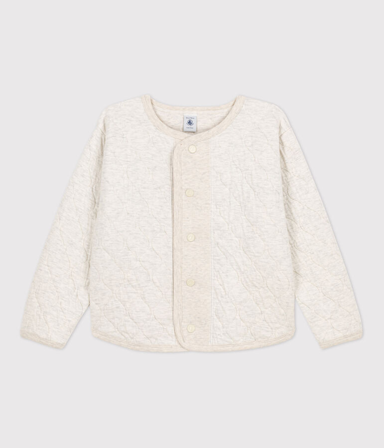 Girls' Tube Knit Cardigan beige
