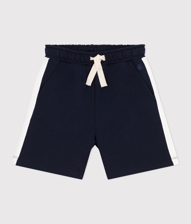 Children's plain cotton Bermuda shorts SMOKING