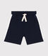 Children's plain cotton Bermuda shorts