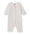 Baby girl's printed sleeper LAIT white/CARMEN red/MULTICO