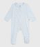 Babies' star printed cotton pyjama suit with a collar FRAICHEUR /ADRIATIC