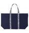 Logo Tote Bag SMOKING blue