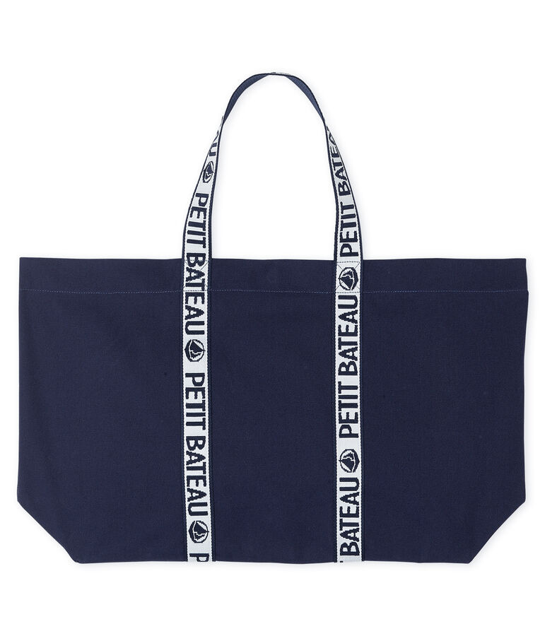 Logo Tote Bag blue