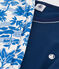 Boys' Blue Cotton Short Pyjamas MEDIEVAL blue/MULTICO white