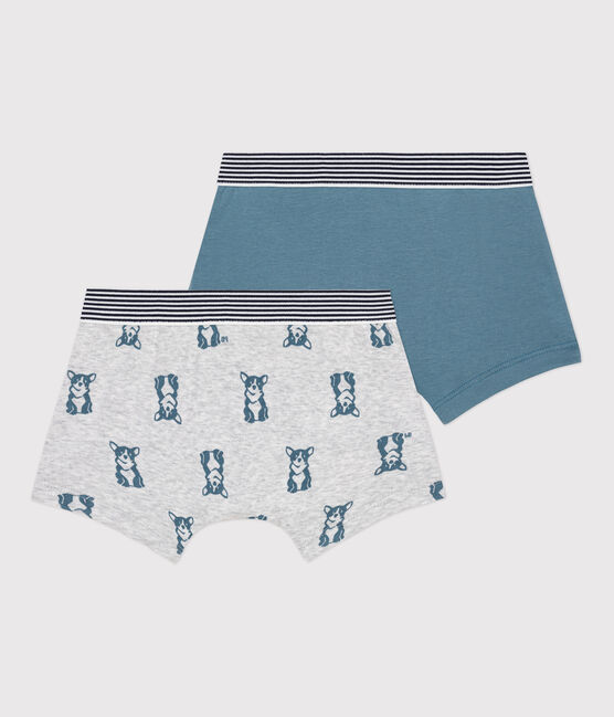 Boys' Dog Patterned Cotton Boxer Shorts - 2-Pack variante 1