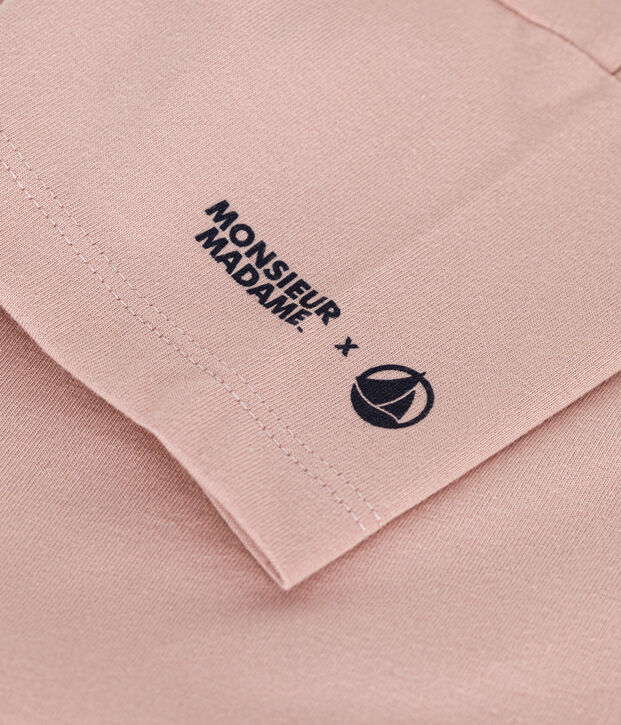 Children's cotton Mr. Men and Little Miss T-shirt pink