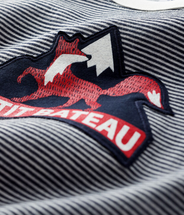 Baby boy's t-shirt blue/white