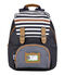 Petit Bateau x Tann's child's backpack SMOKING blue/BRINDILLE brown/MARSHMALLOW