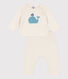 Babies' Wool/Cotton Knit 2-Piece Set