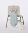 Babies' rompers knitted in a pretty pattern and with straps PAUL green