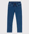 Boys' Regular Denim Trousers DENIM BLEU DELAVE blue