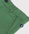Boys' serge shorts PALMERAIE green