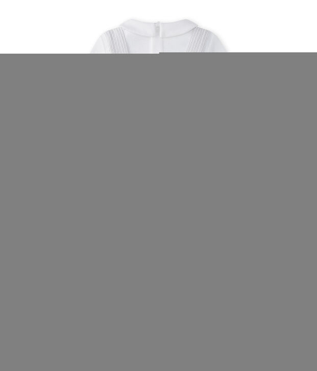 Baby boys' 2-piece set white/beige