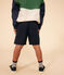 Children's Cotton and Linen Twill Shorts SMOKING blue