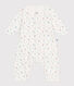 Babies' footless fruit pattern cotton bodyjama
