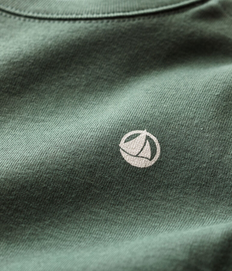 Baby Boys' Long-Sleeved Cotton T-Shirt green