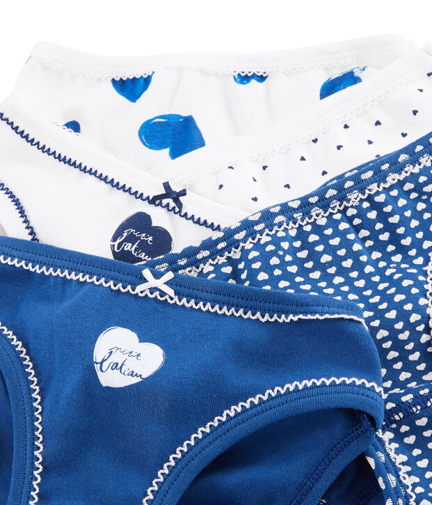 Girls' Heart Knickers - 5-Piece Set multicolor