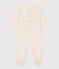 Babies' Velour Gondola Pyjamas MONTELIMAR CHINE beige