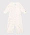 Cotton Jumpsuit/Sleeping Bag MARSHMALLOW white/MULTICO white