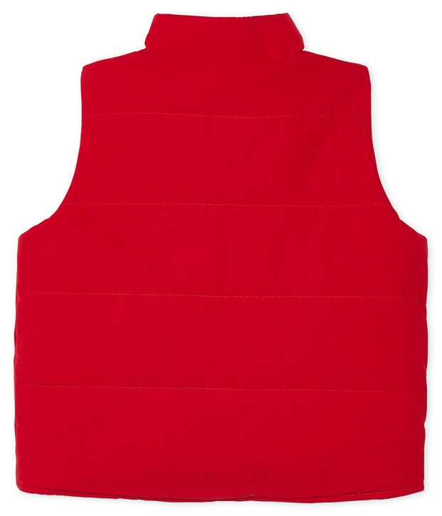 Baby Boys' Sleeveless Jacket red