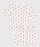 Women's Floral Cotton Short Pyjamas MARSHMALLOW white/MULTICO white
