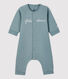 Babies' Organic Cotton Fleece Jumpsuit