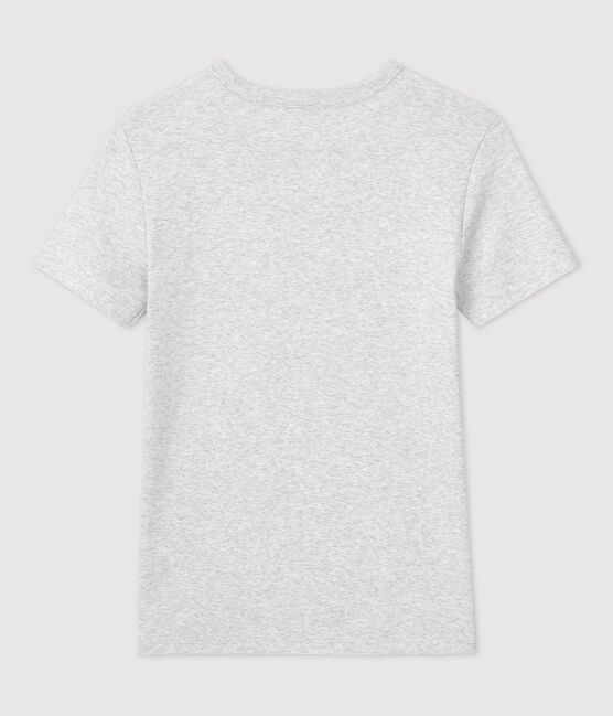Women's Iconic Cotton Round Neck T-Shirt BELUGA CHINE grey