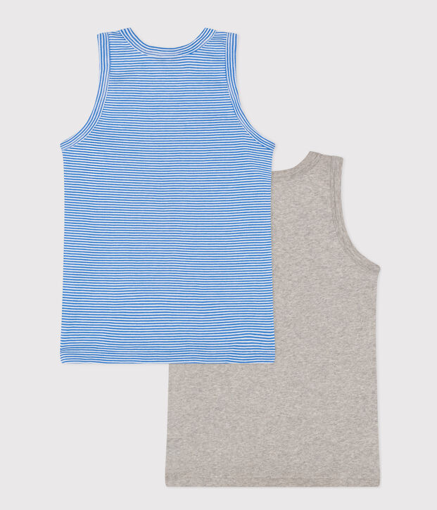 Children's Essential Cotton Vests - 2-Pack multicolor