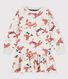 Girls' Long-Sleeved Fleece Dress