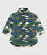 Children's Unisex Patterned Mid Length Puffer Jacket