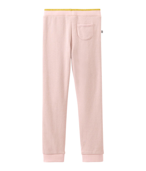 Girl's trousers JOLI pink/DORE yellow