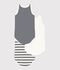 Babies' sleeveless bodysuits - 3-Pack multicolor