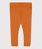 Babies' Openwork Cotton Leggings ECUREUIL brown