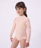 Children's one-piece long sleeved printed swimsuit white/multicolor