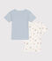 Children's short-sleeved cotton space-themed T-shirts - 2-Pack variante 1