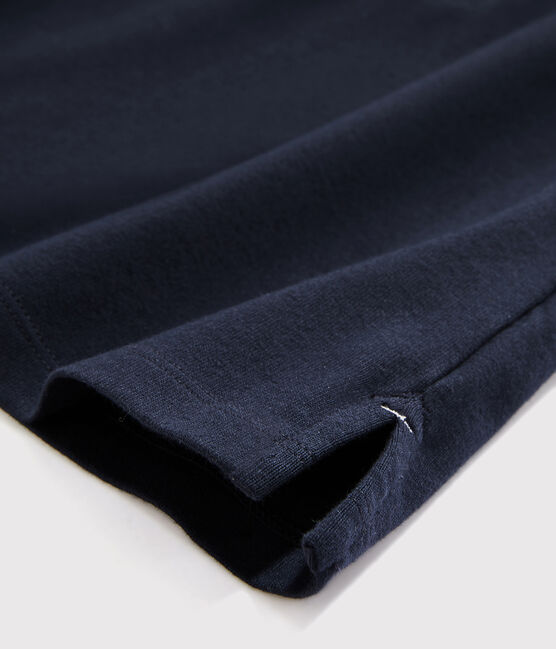 Boys' Short-Sleeved Jersey Polo Shirt SMOKING blue