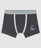 Boys' boxer shorts MAKI grey
