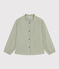 Girls' Cotton Gauze Blouse HERBIER green