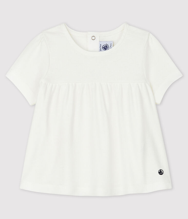 Babies' Cotton Blouse white