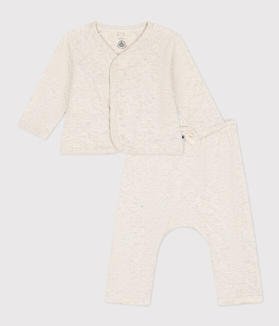Babies' Tube Knit Clothing MONTELIMAR CHINE beige