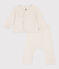 Babies' Tube Knit Clothing MONTELIMAR CHINE beige