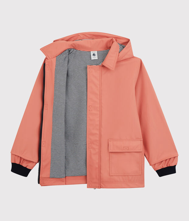 CHILDREN'S UNISEX ICONIC RECYCLED RAINCOAT pink