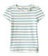 Girl's sailor-striped T-shirt